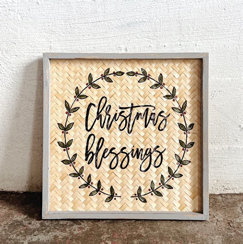 Sign | Christmas Blessings