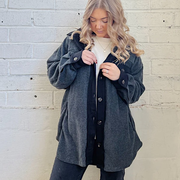 Fleece Shacket
