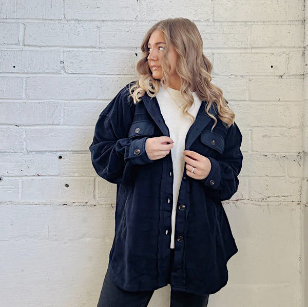 Fleece Shacket