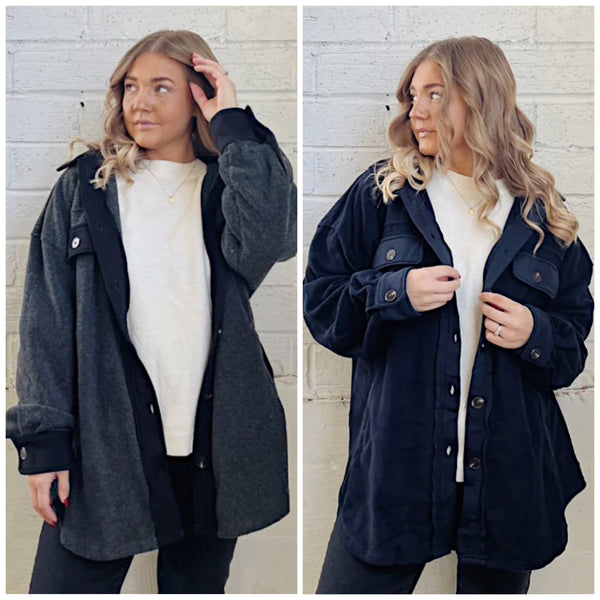 Fleece Shacket