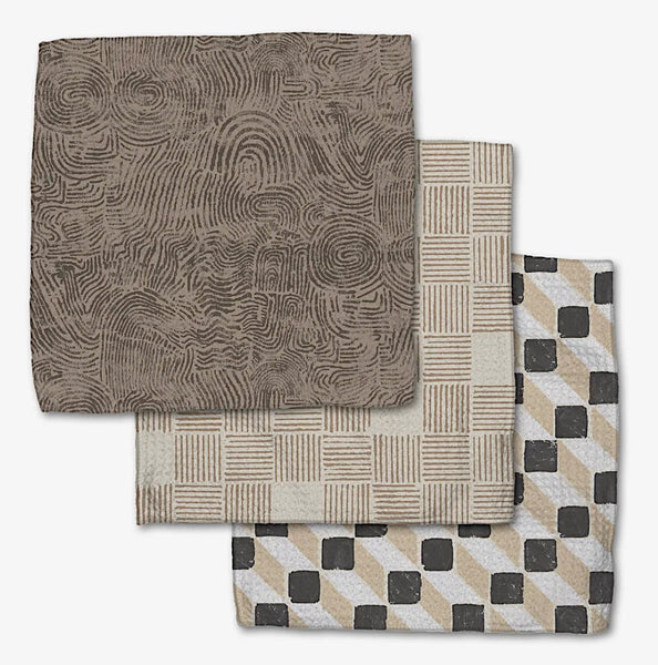 Geometry Dishcloth Set