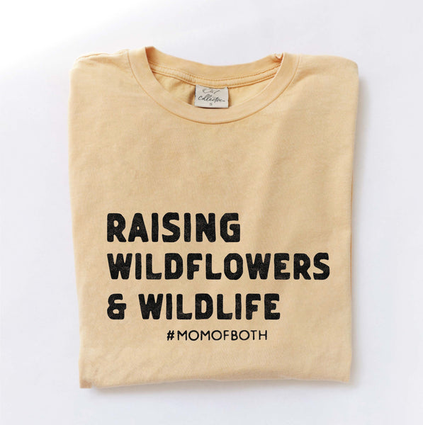 Graphic Tee | Raising Wild Flowers & Wildlife