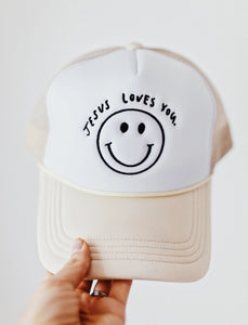 'Jesus Loves You' Trucker Hat