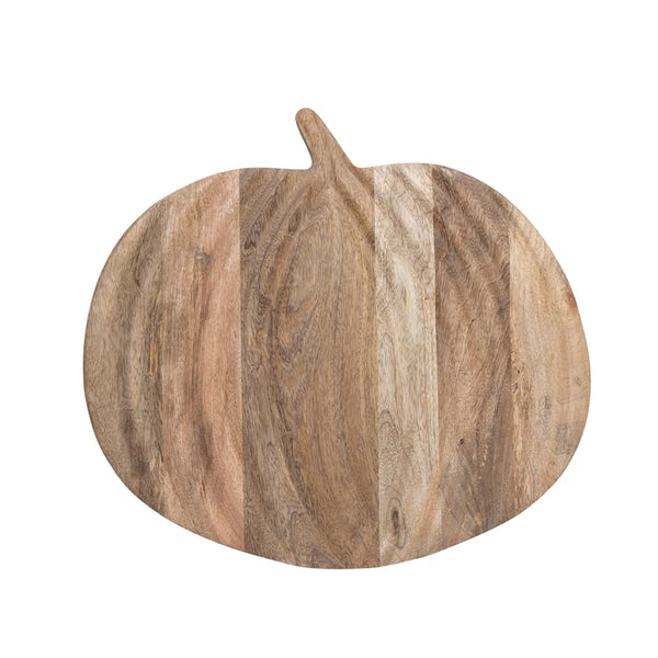 Wood Pumpkin Cheese/Cutting Board