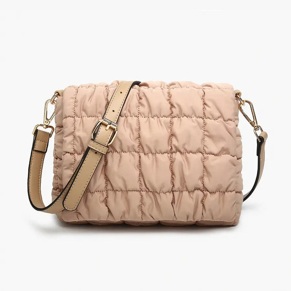 Quilted Nylon Crossbody