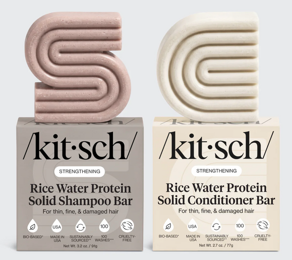 Rice Water Protein Solid Shampoo/Conditioner Bar