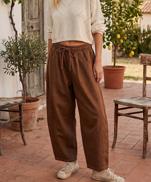 Barrel Leg Pants