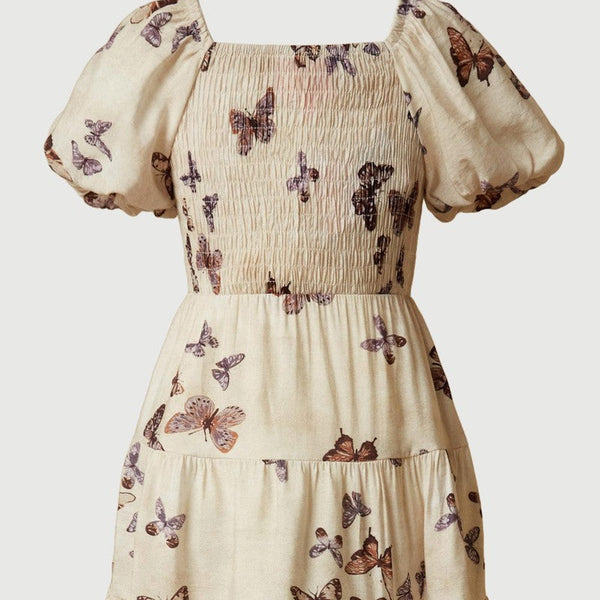 Girls Butterfly Dress