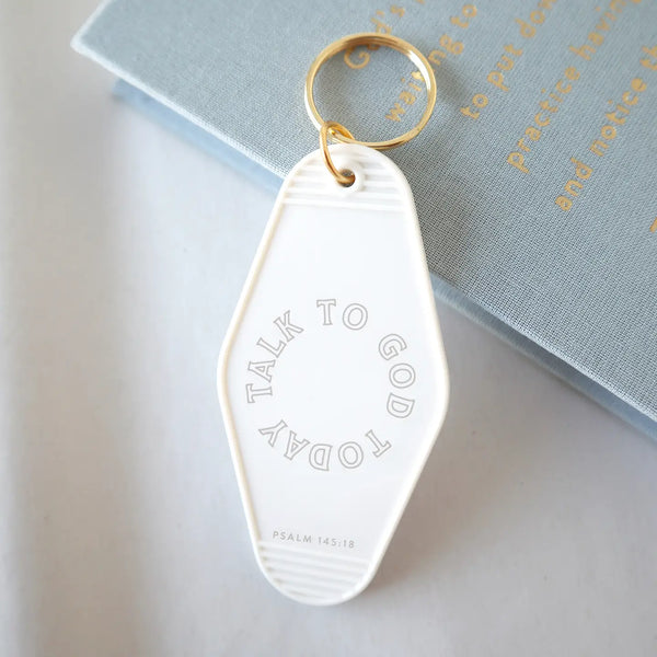 Inspirational Hotel Keychain
