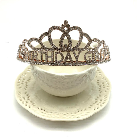 Birthday Girl Crown and Sash