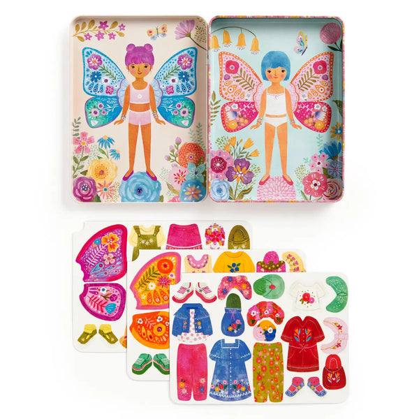 Butterfly Bliss: Magnetic Dress-Up