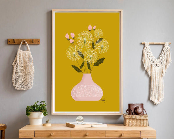 Dandelion Days Print