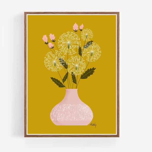 Dandelion Days Print