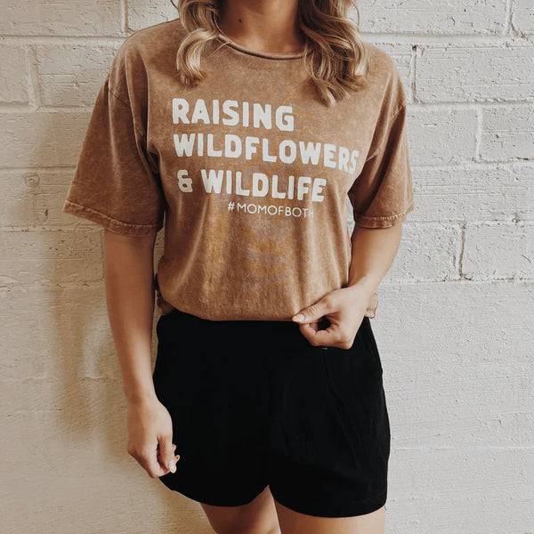 Graphic Tee | Raising Wild Flowers & Wildlife