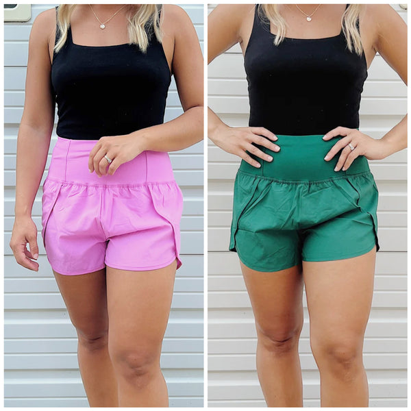 High Waisted Athletic Shorts