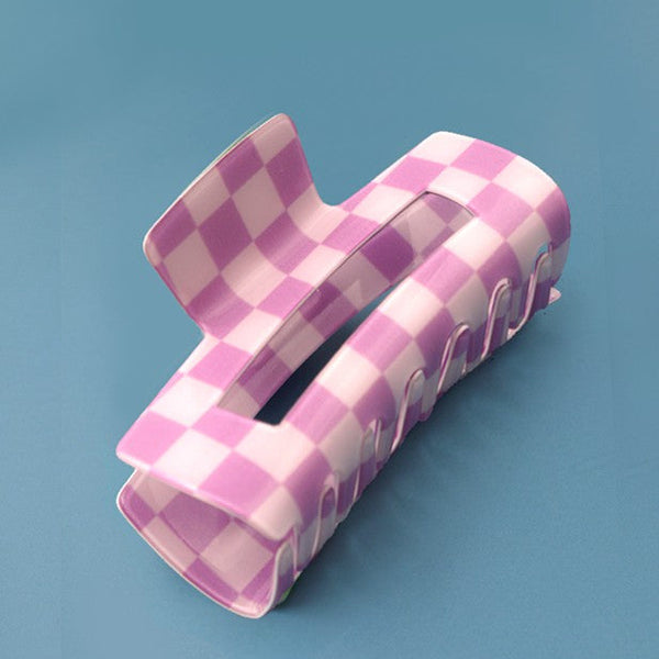 Checkered Claw Clip