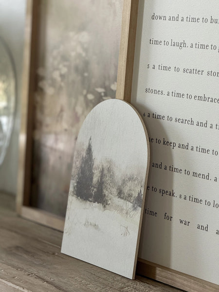 Winter Landscape Arch Christmas