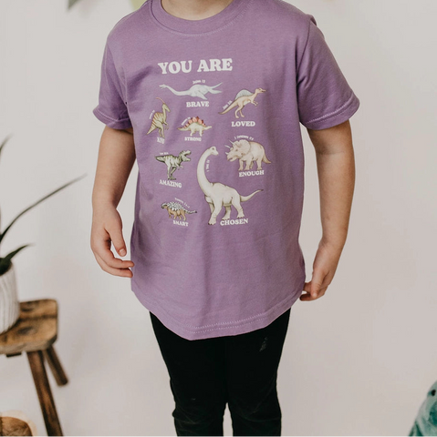 Dino Affirmations - Kids T-shirt