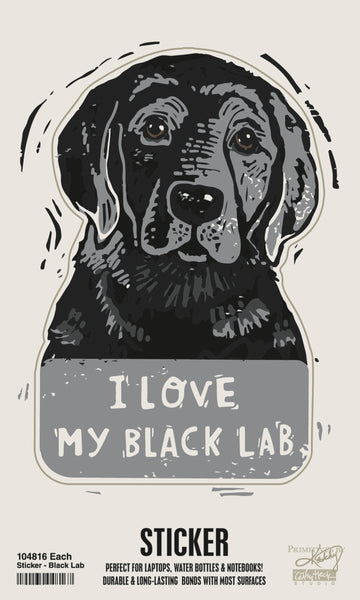 Sticker | I Love My Dog