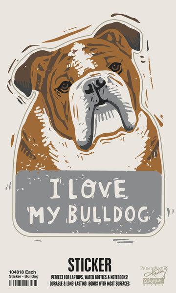 Sticker | I Love My Dog