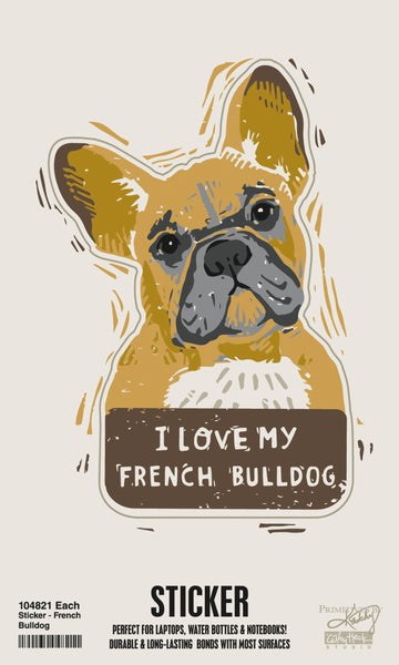 Sticker | I Love My Dog