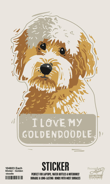 Sticker | I Love My Dog