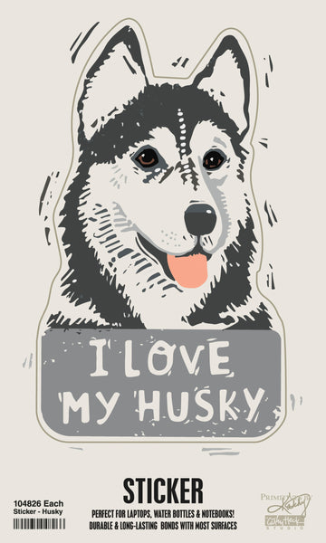 Sticker | I Love My Dog