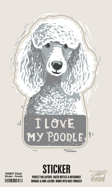 Sticker | I Love My Dog