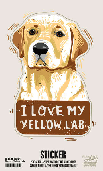 Sticker | I Love My Dog