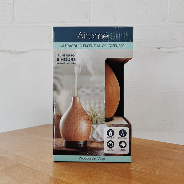 Oil Diffuser | Woodgrain Vase