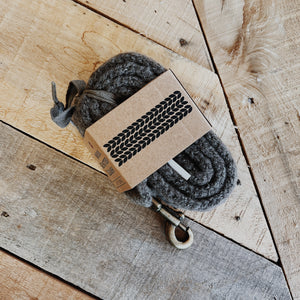 Dog Leash | Gray Knitted