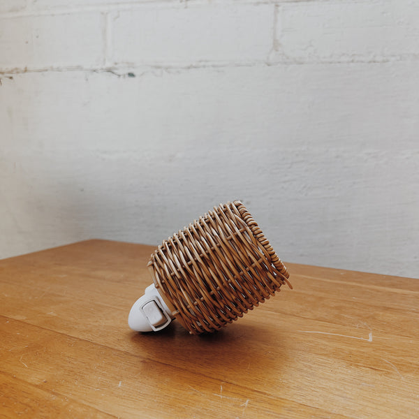 Warmer | Pluggable Wicker Lantern