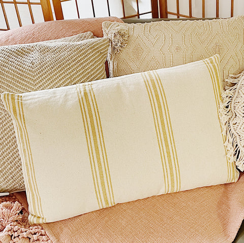 Pillow | Gold Stripe