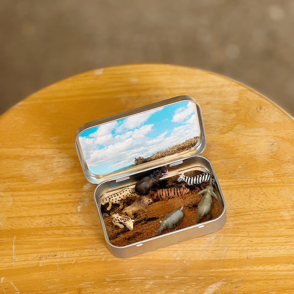 Mini Magnetic Animal Tin