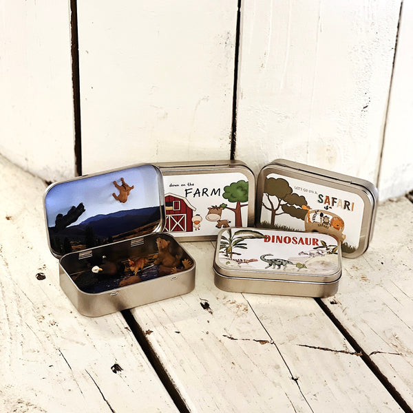 Mini Magnetic Animal Tin