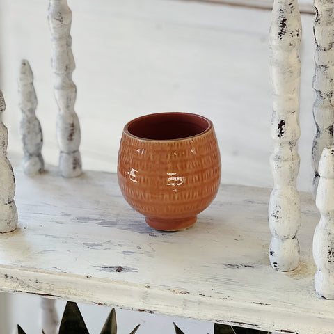 Mini Stoneware Planter