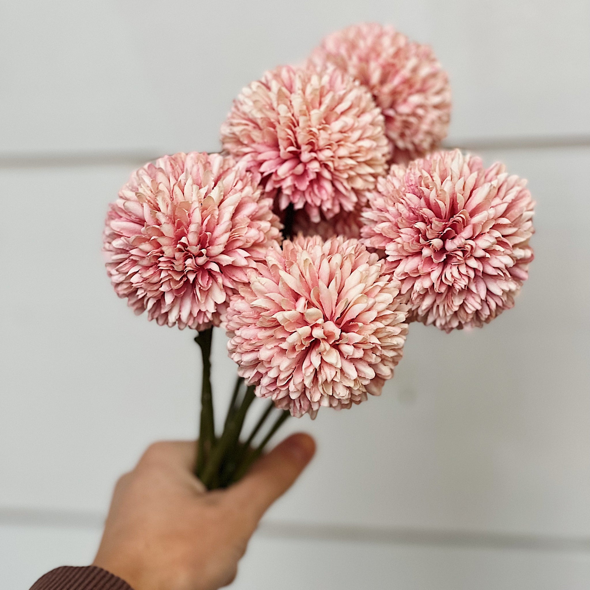 Blush Pompom Stem