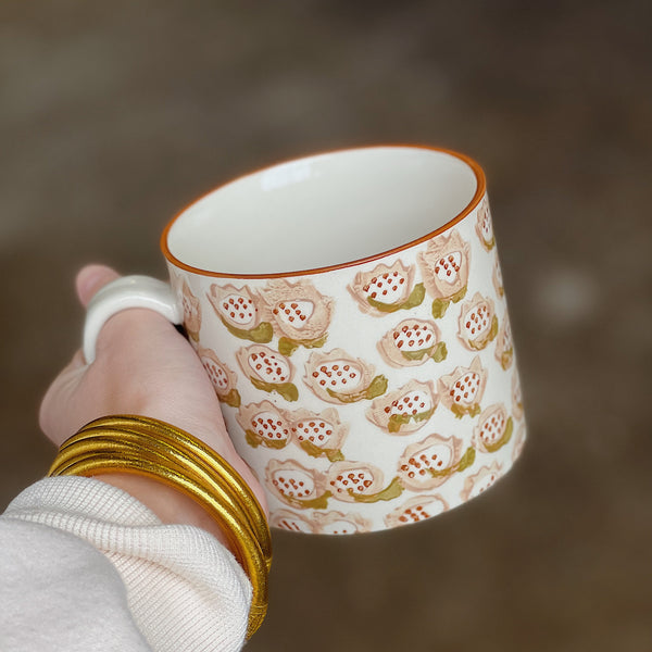 Floral Pattern Mugs