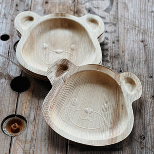 Bear Shaped Plates