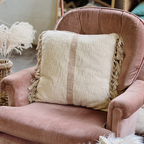 Pillow | Cream Tassel