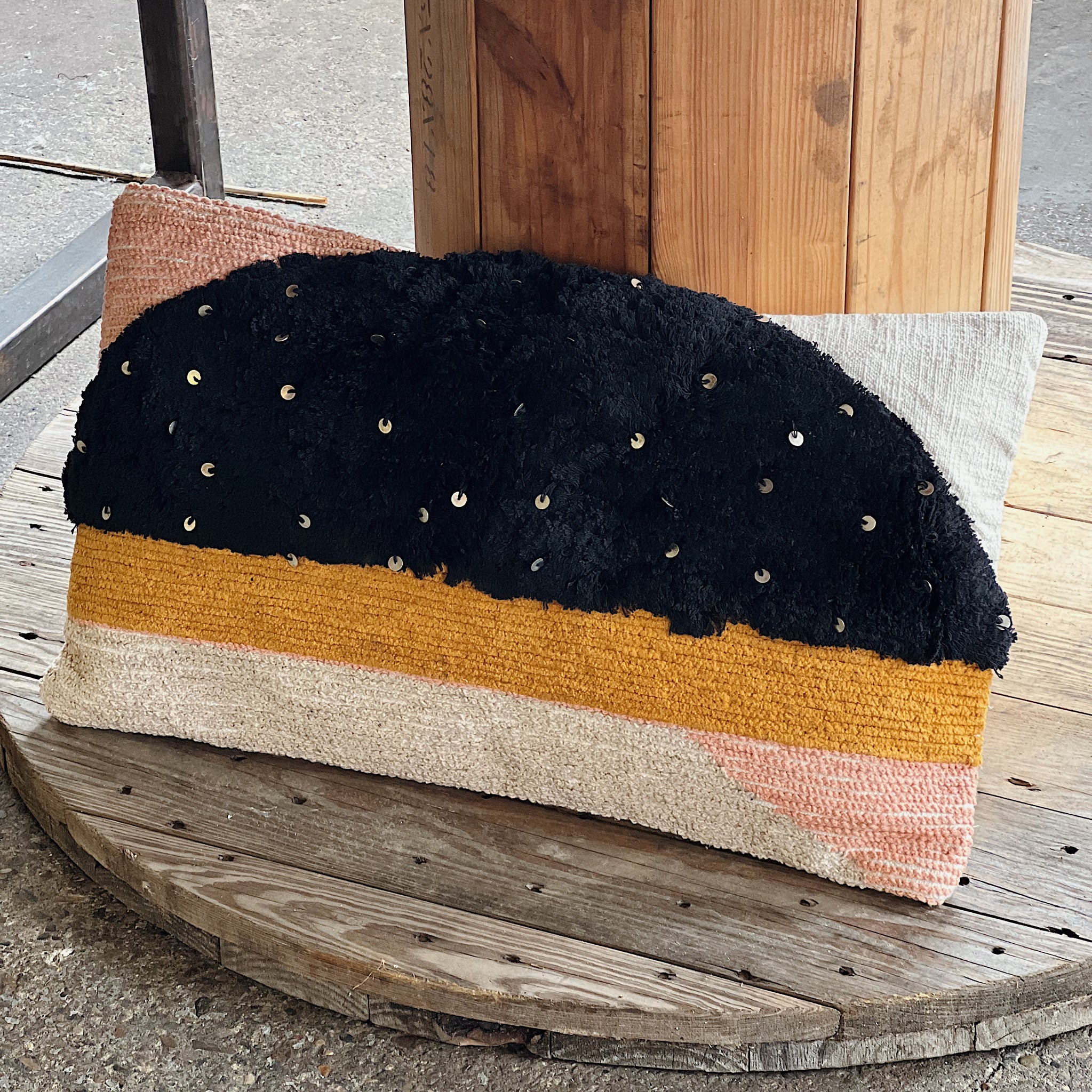 Pillow | Lumbar with Sequins
