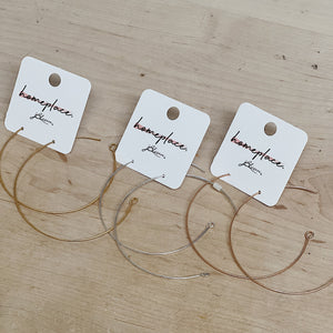 Earrings | Lightweight Hoop