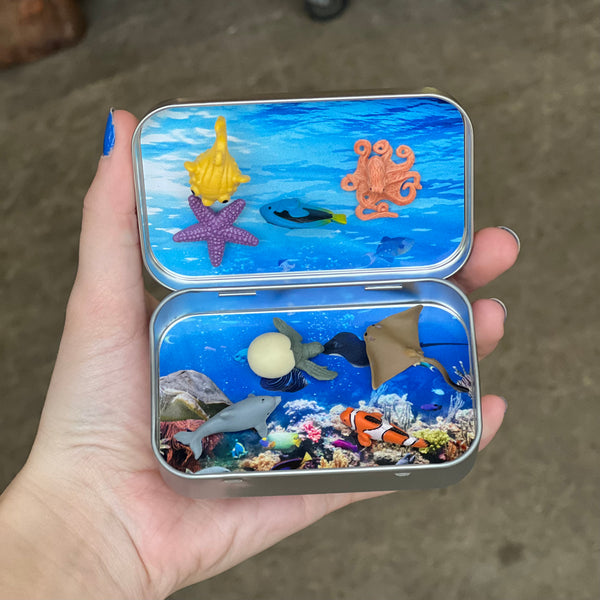 Mini Magnetic Animal Tin