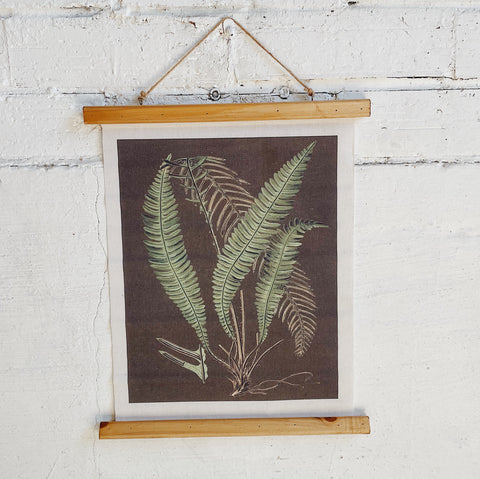 Hanging Canvas | Fern Study