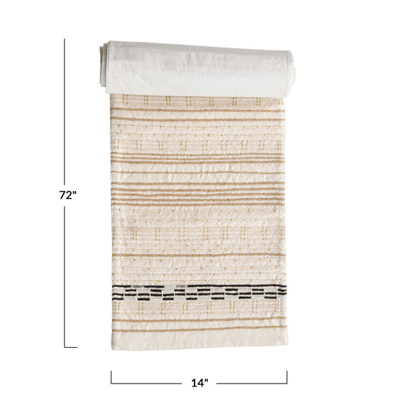 Table Runner | Cotton Embroidered