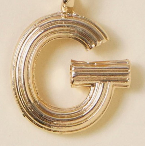 Initial Letter Necklace