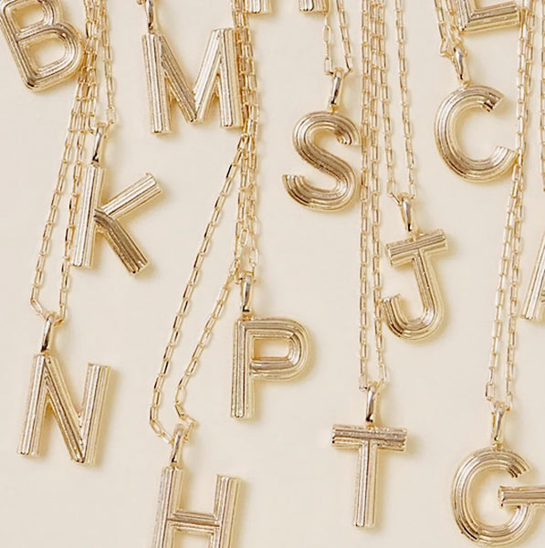 Initial Letter Necklace