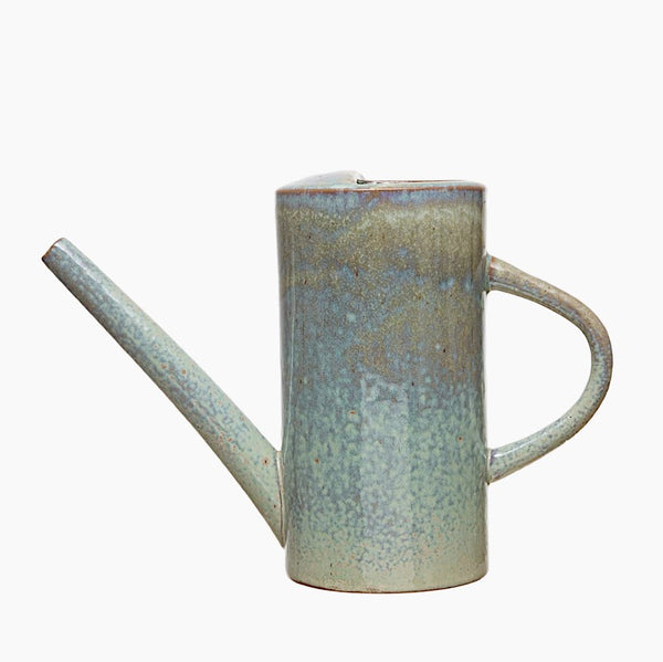 Stoneware Glazed Watering Can