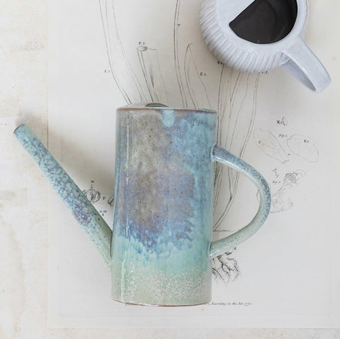 Stoneware Glazed Watering Can