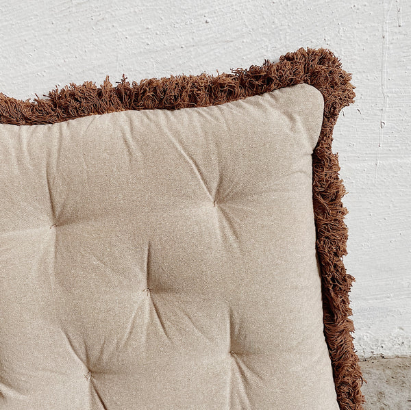 Pillow | Woven With Eyelash Fringe